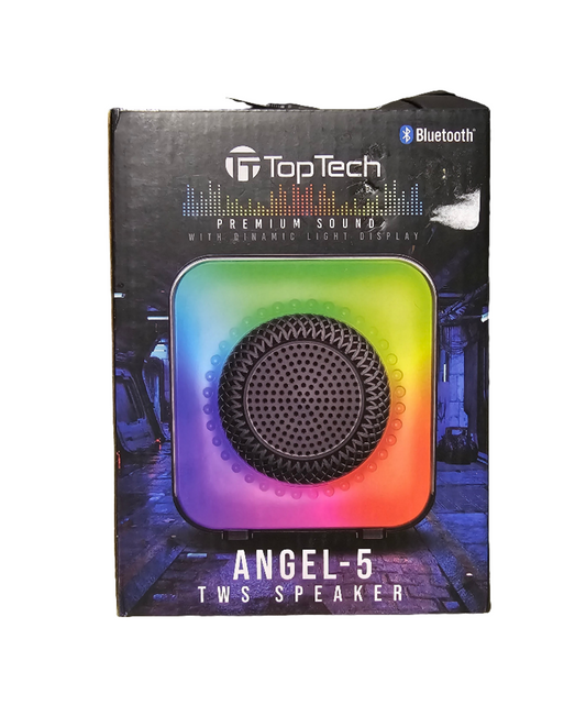 TopTech ANGEL-5 TWS Speaker: Light Up Your Sound!